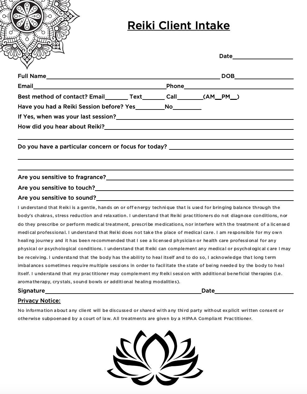 reiki-session-intake-form-template