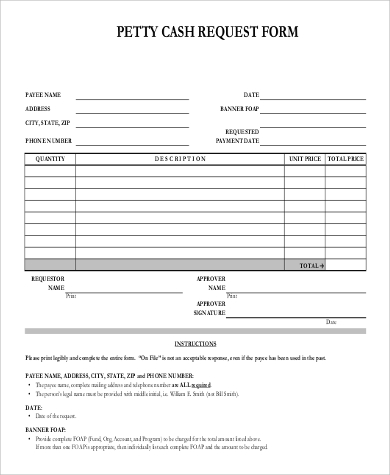 request-for-petty-cash-change-fund-form-template