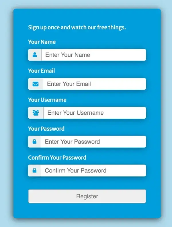responsive-data-entry-form-template