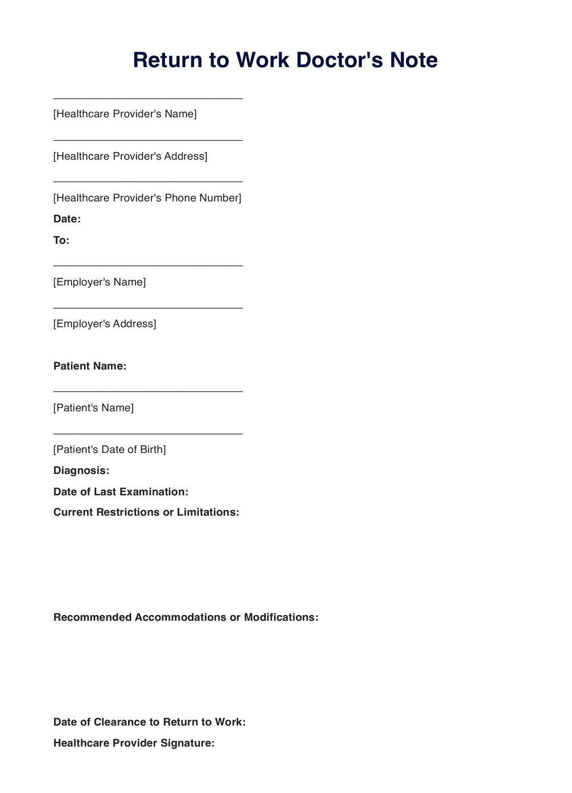 return-to-work-doctor-medical-form-template