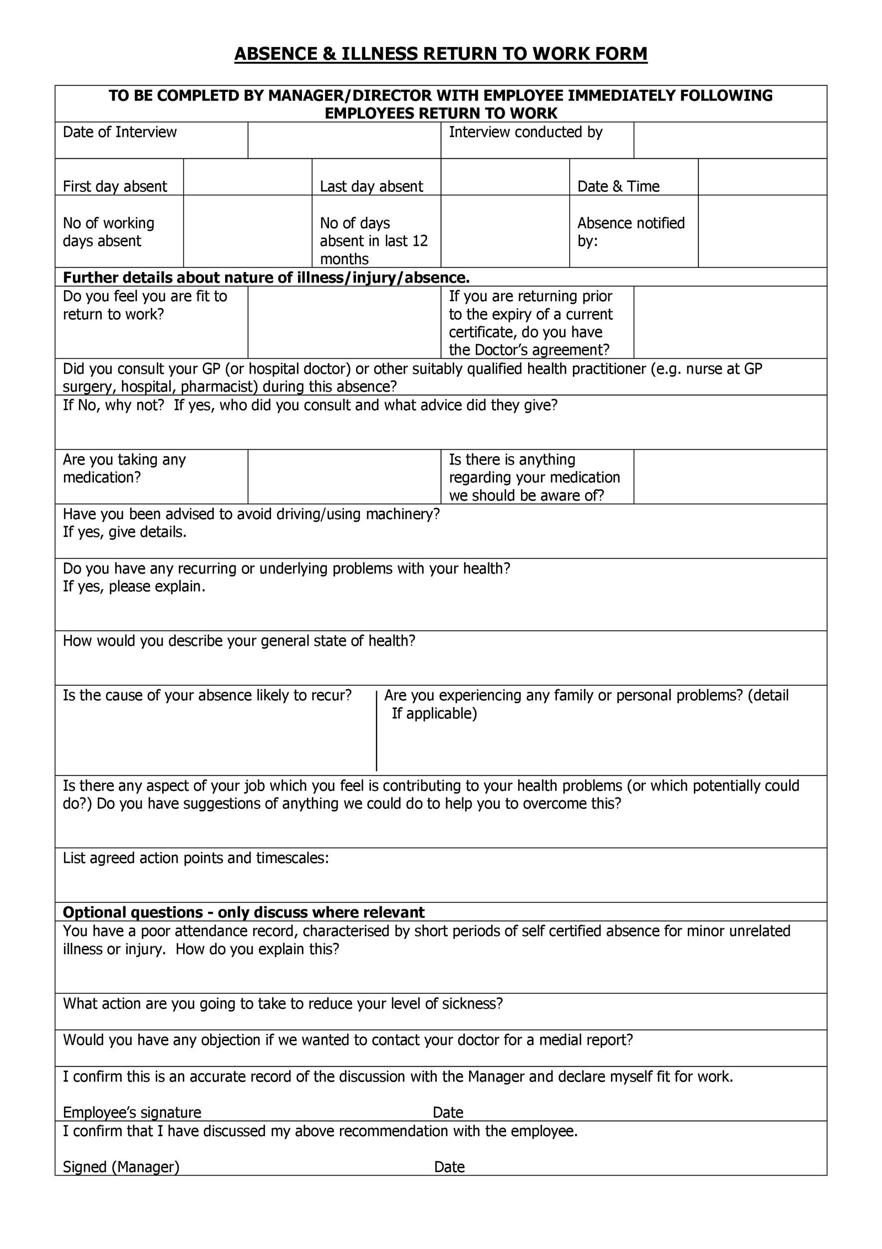 return-to-work-sickness-form-template