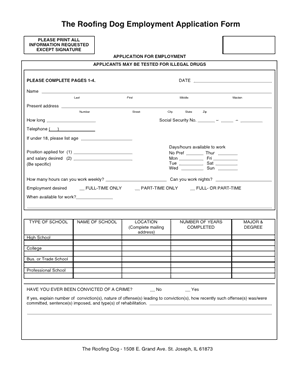 roofer-job-application-form-template