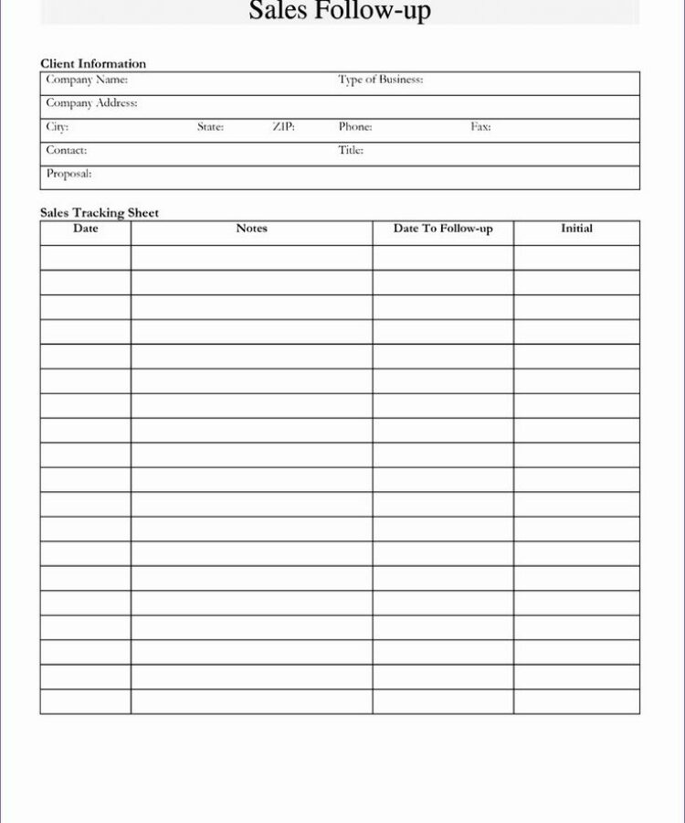 Employee Health Record Form Template