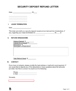 security-deposit-refund-form-template