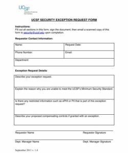 security-exception-request-form-template