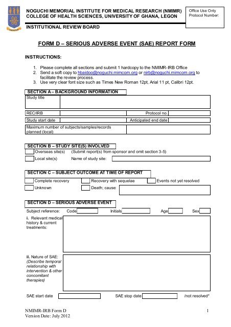 serious-adverse-event-form-template