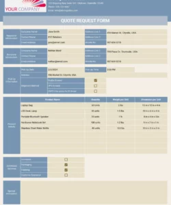 shipping-quote-request-form-template