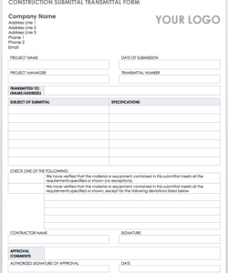 shop-drawing-submittal-form-template