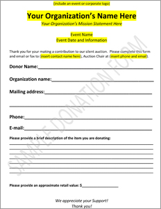 silent-auction-pledge-form-template