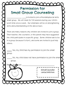small-group-counseling-permission-form-template