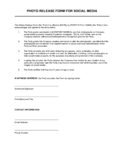 social-media-permission-form-template