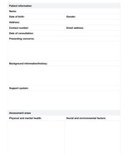 social-work-intake-form-template