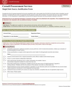 sole-source-justification-form-template