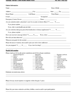 spa-client-intake-form-template