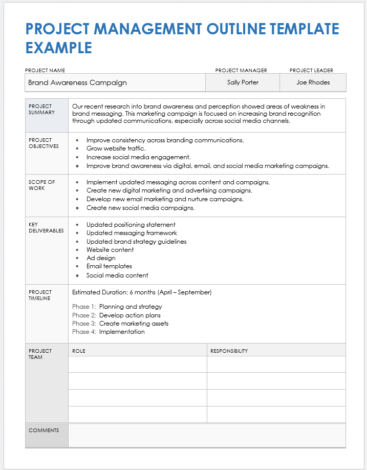 standard-project-management-form-template
