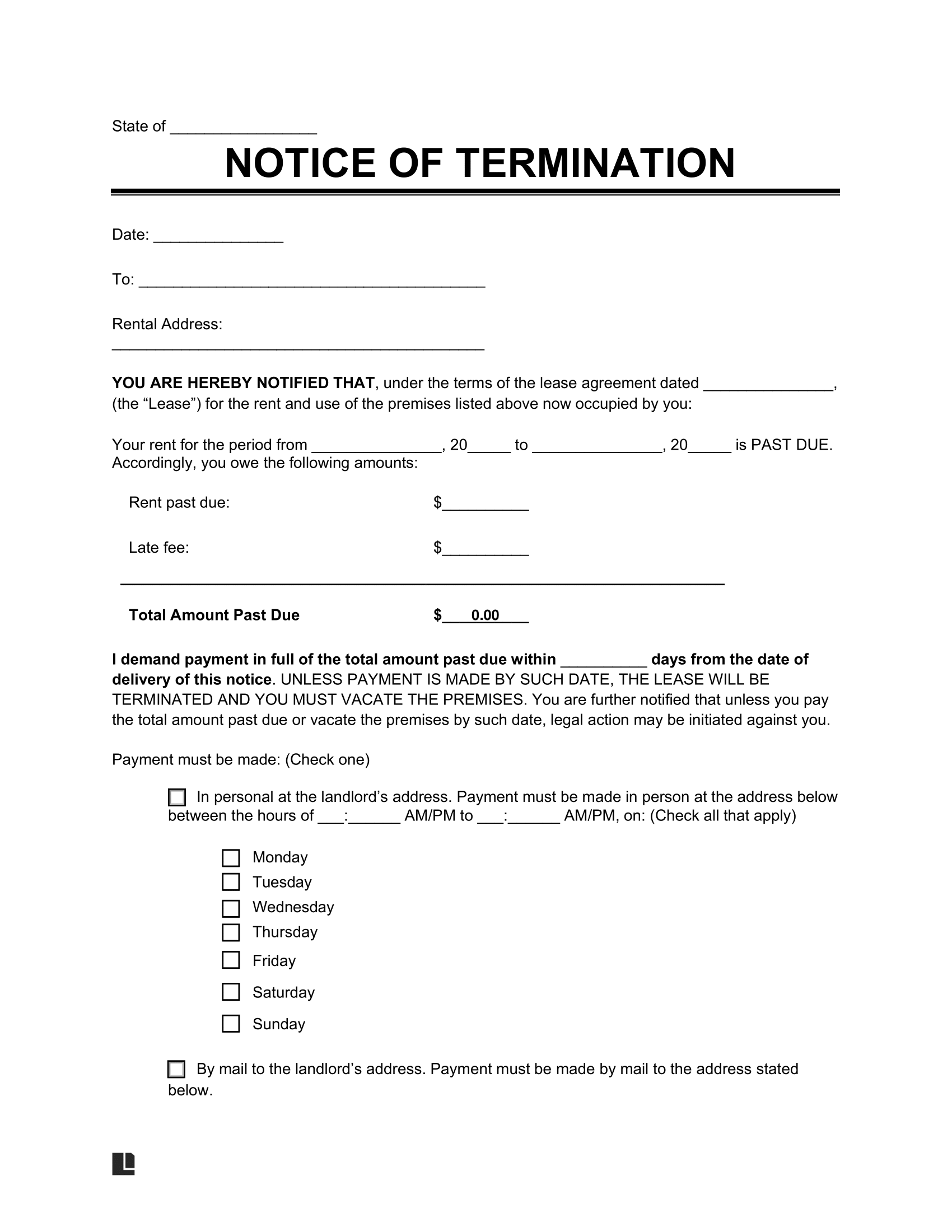 state-specific-eviction-form-template