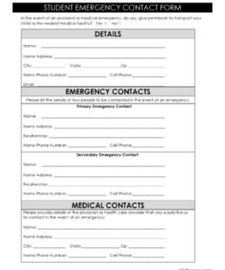 student-emergency-contact-form-template
