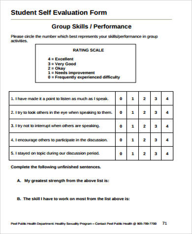 student-group-assessment-form-template