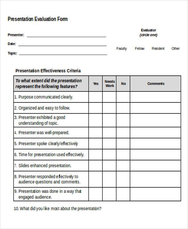 student-presentation-evaluation-form-template