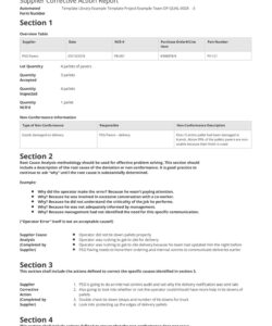 supplier-corrective-action-request-form-template