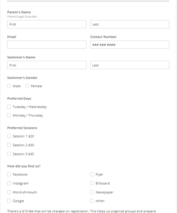 swim-lesson-registration-form-template