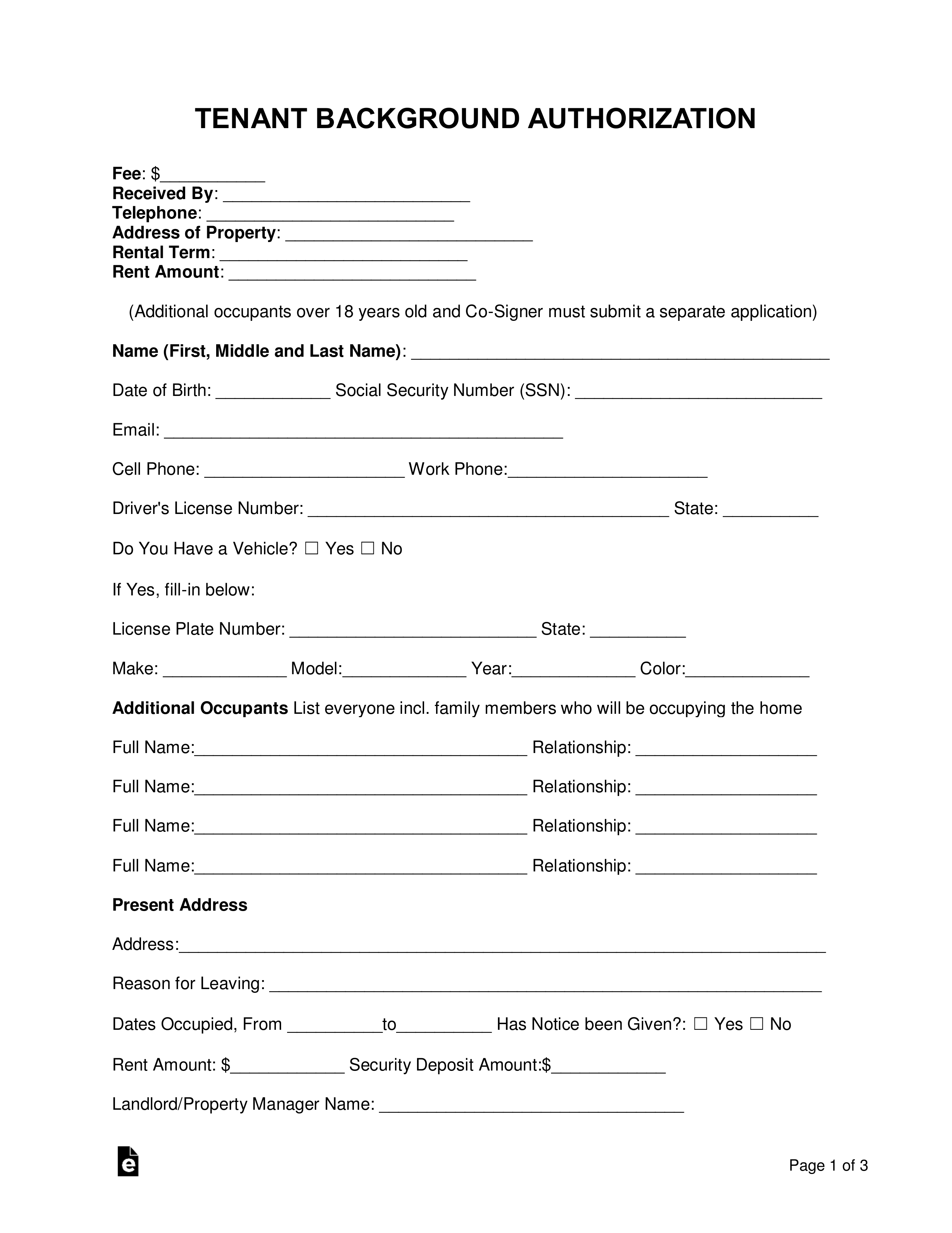 tenant-background-check-form-template