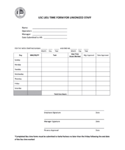 time-in-lieu-form-template