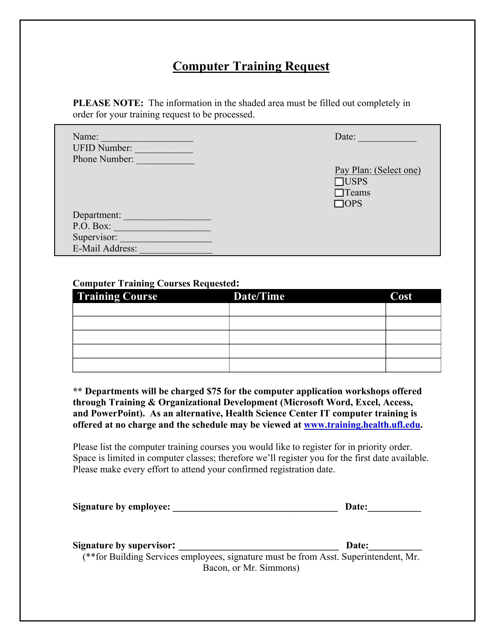 training-development-request-form-template