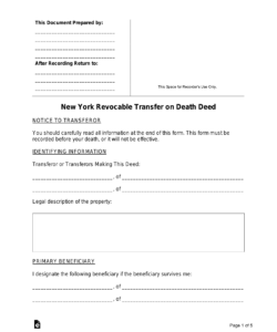 transfer-on-death-deed-new-york-form-template