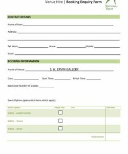 venue-hire-booking-form-template