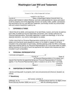 washington-state-will-form-template