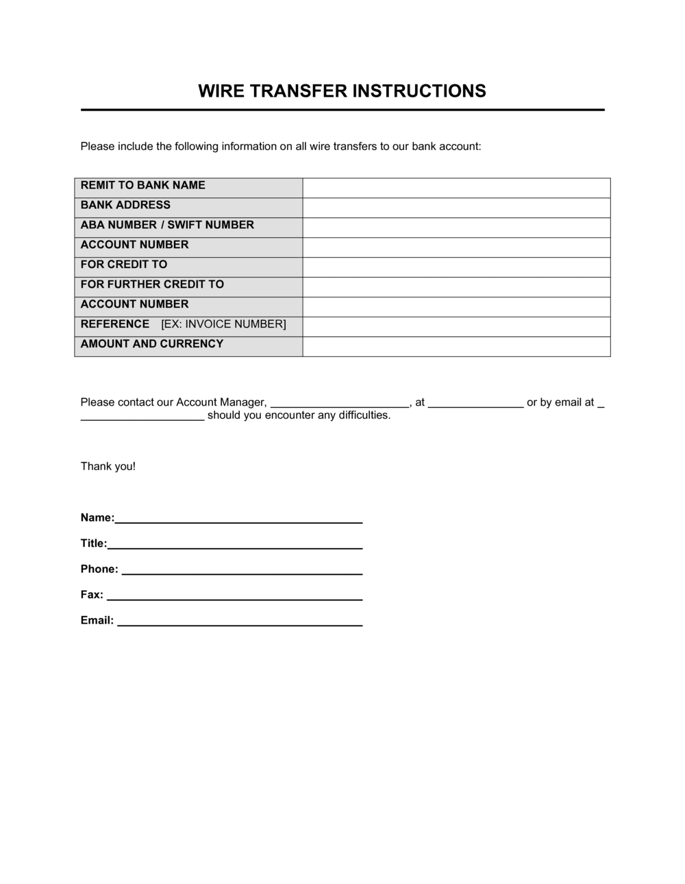 wire-transfer-instructions-form-template