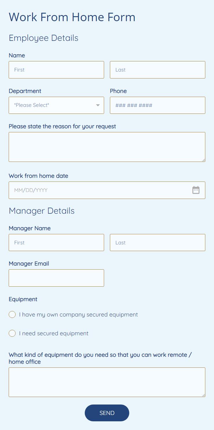 work-from-home-form-template