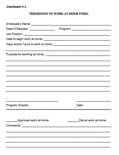 work-from-home-request-form-template