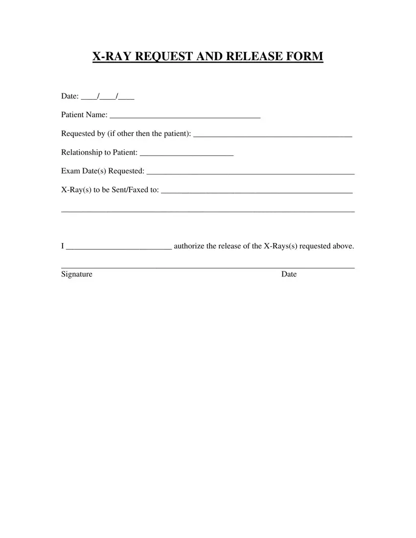 x-ray-request-form-template