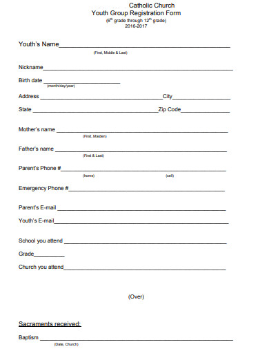 youth-ministry-registration-form-template